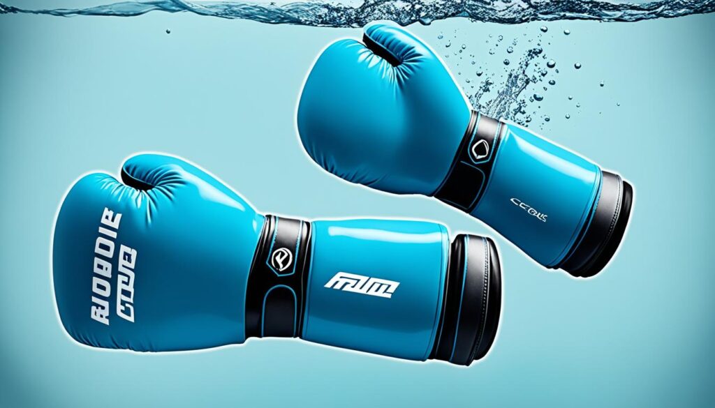Advanced Aqua Boxing Gloves Design