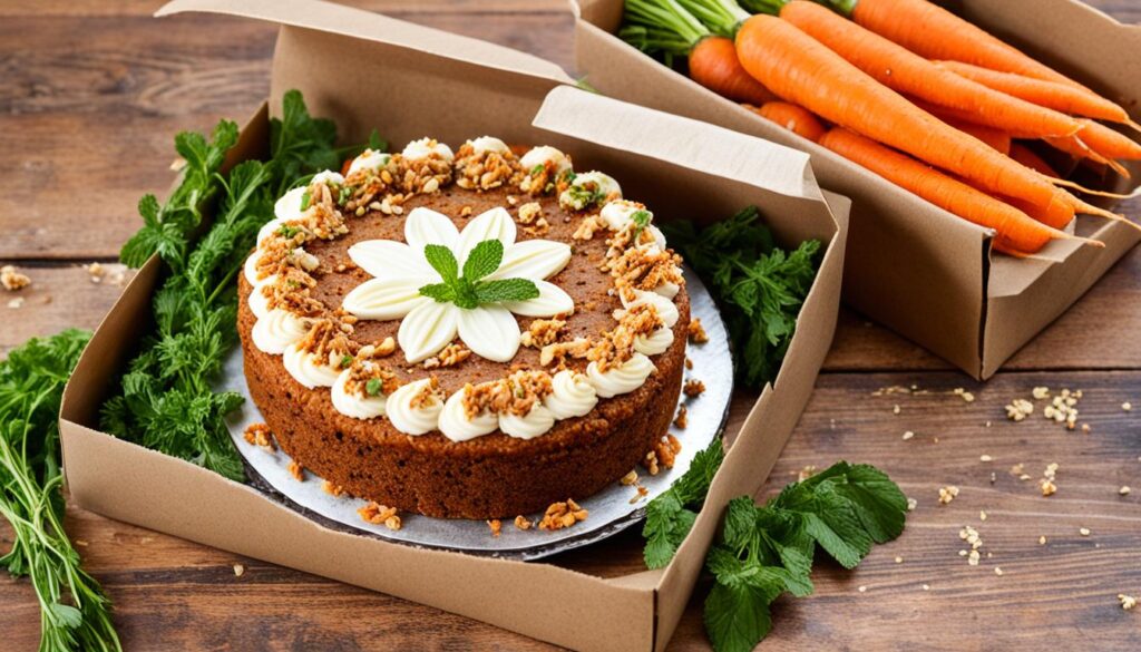 Daisy's Vegan Gluten-Free Carrot Cake