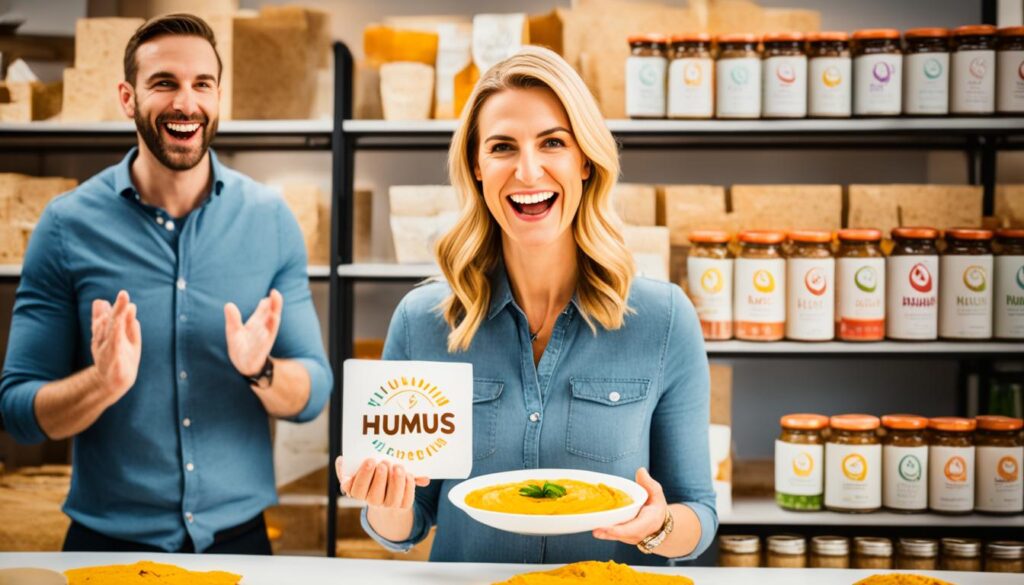 Delighted by Hummus Shark Tank decision