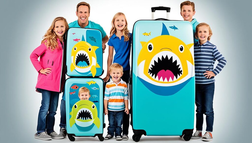 Lenz Family Pitching Ride On Luggage in Shark Tank Lenz Family Pitching Ride On Luggage in Shark Tank