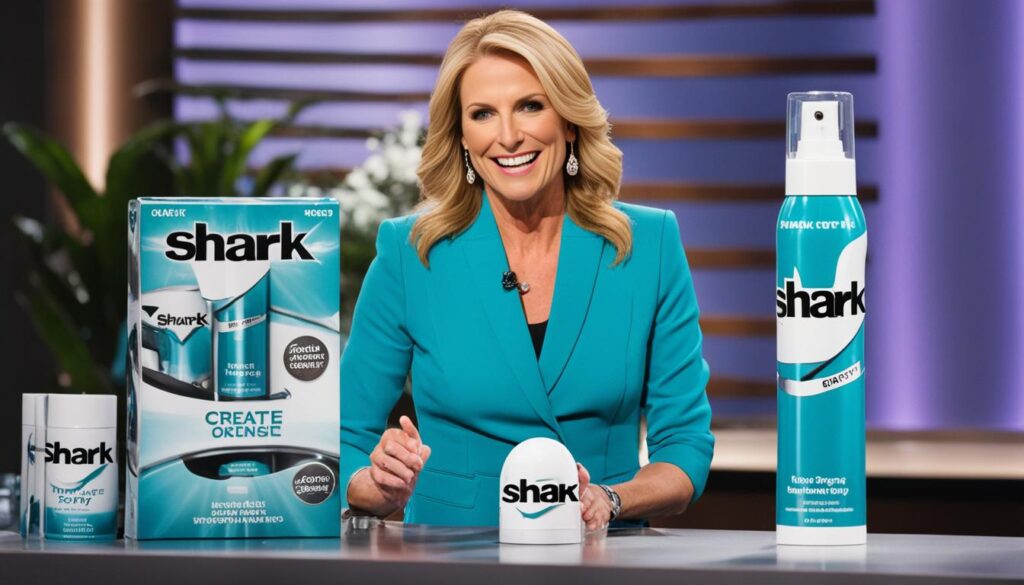 Marz Sprays on Shark Tank