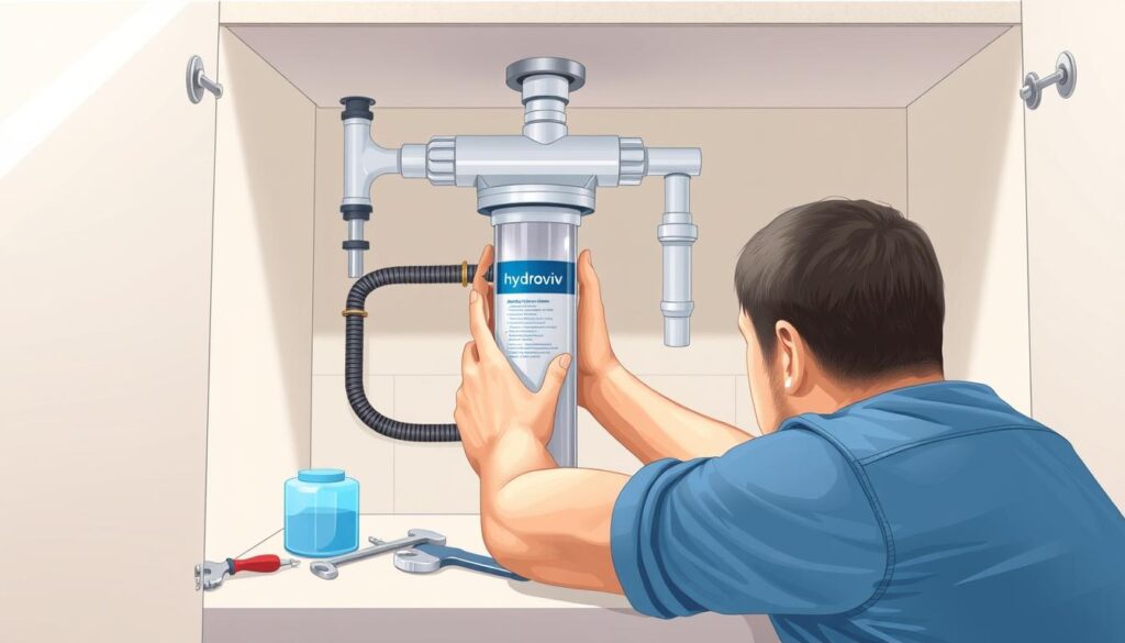 installing Hydroviv filters